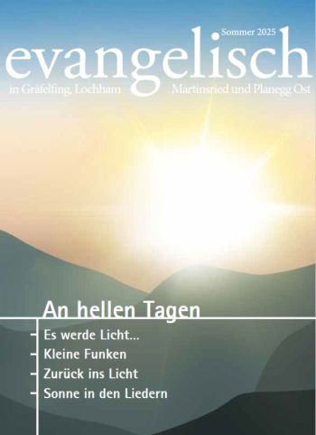 Titelseite der Gemeindebriefs Sommer 2025