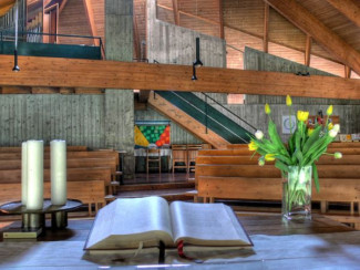Blick über den Altar