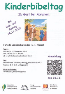 Flyer zurm Kinderbibeltag